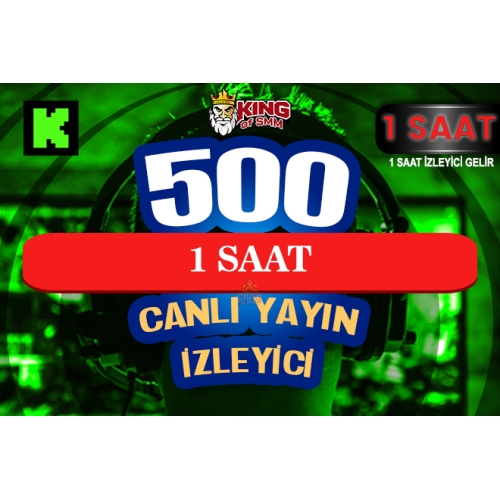  ⚜️1 SAAT  500 KICK CANLI YAYIN İZLEYİCİ